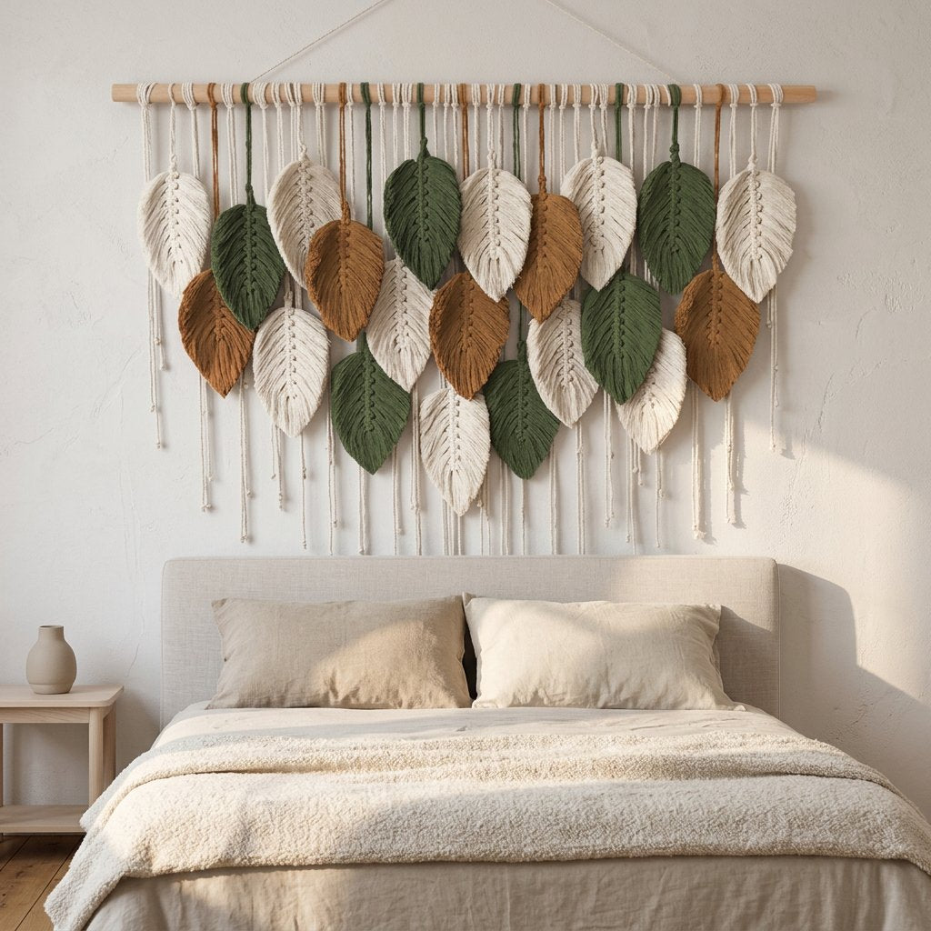 Large Boho Macrame Wall Hanging, Woven Tapestry Wall Art