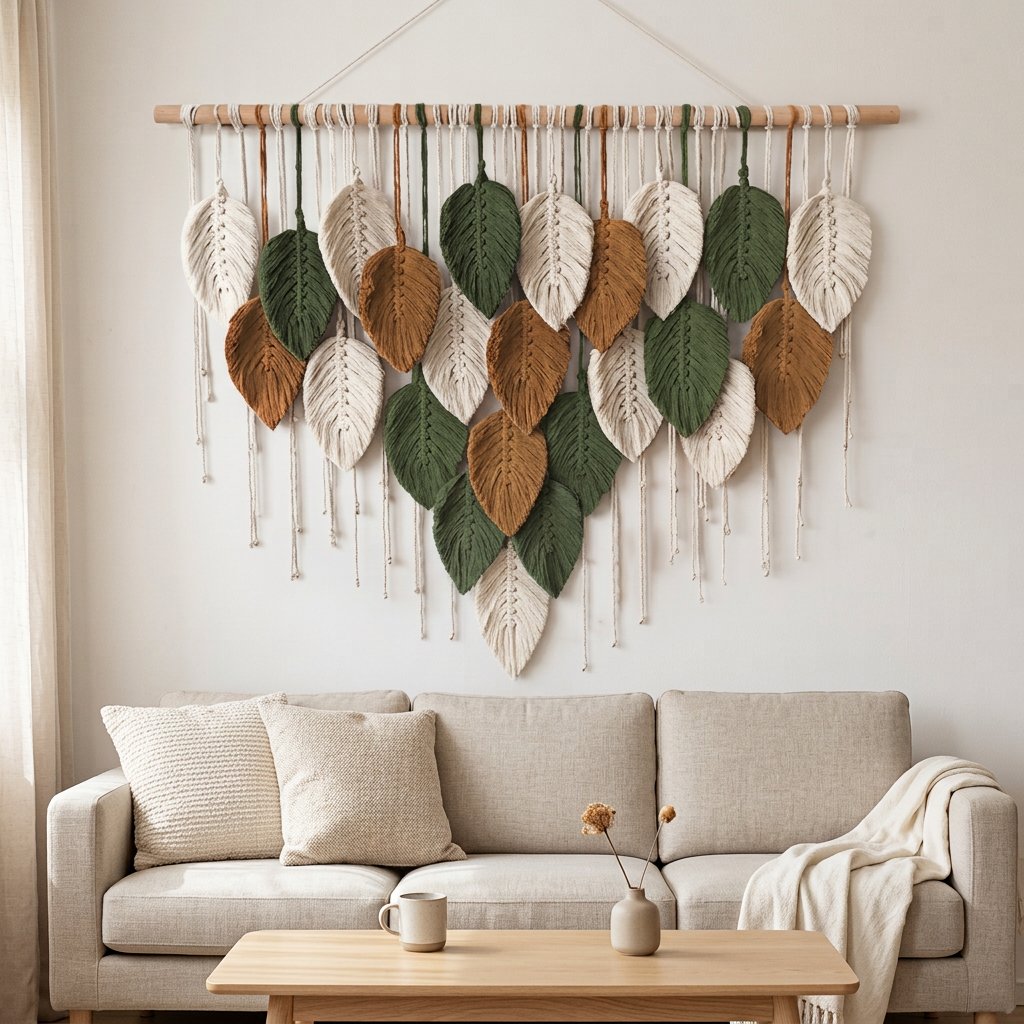 Large Boho Macrame Wall Hanging, Woven Tapestry Wall Art