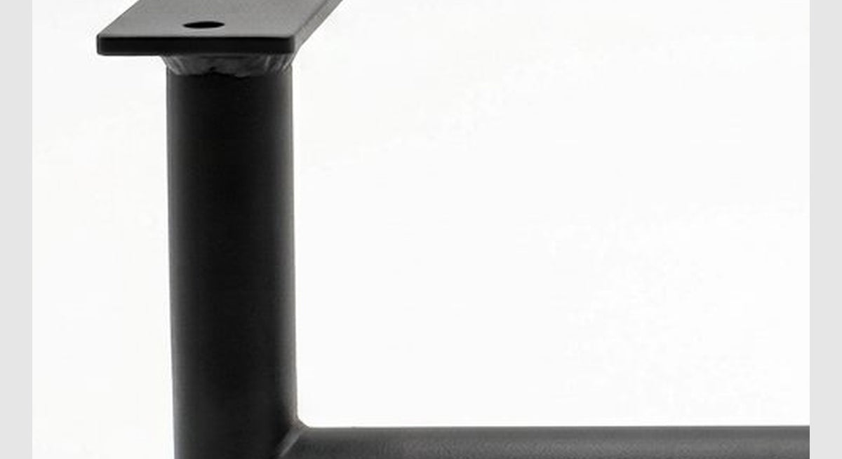 Black Under-Cabinet Paper Towel Holder, Adhesive or Drill Mount